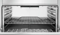 Fourneau à gaz 6 brûleurs - four électrique GN 2/1 et armoire neutre - Bartscher
