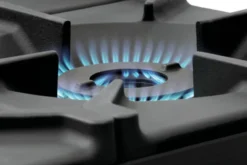 Fourneau à gaz 6 feux vifs - four à gaz GN 2/1 et armoire neutre - Bartscher