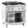 Fourneau à Gaz sur Four Série 700 Classic 4 Brûleurs - 29,4 kW - Bartscher