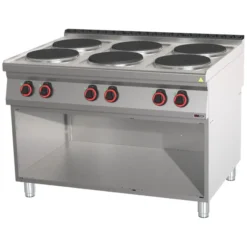 Fourneau électrique 6 feux SP 90/120 E - Redfox