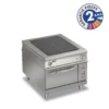 Fourneau Plaque Coup de Feu Electrique sur four - 4 zones - 16 kW - Baron