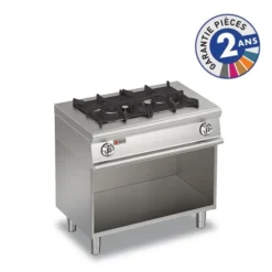 Fourneau sur meuble à Gaz - 2 feux vifs - 15,7 kW - Baron
