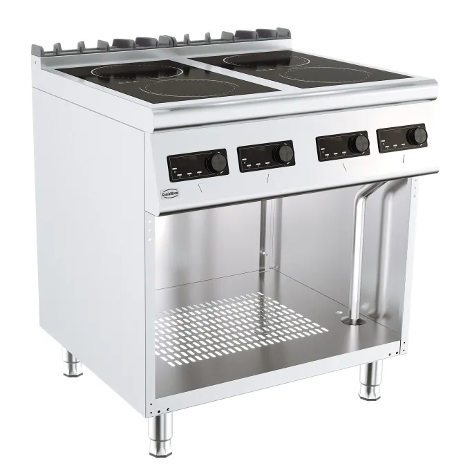 Fourneau sur Meuble Induction Gamme 700 - 4 Plaques - Combisteel