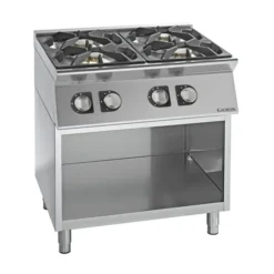 Fourneaux feux vifs gaz, 4 feux - 6 kW et 10 kW - Giorik