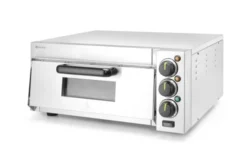 Four à pizza compact - Argent - 230V/2000W - 580x560x(H)275 mm - Hendi
