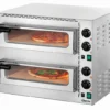 Four à pizza double électrique inox - Mini Plus 2 - 3,4 kW - Bartscher