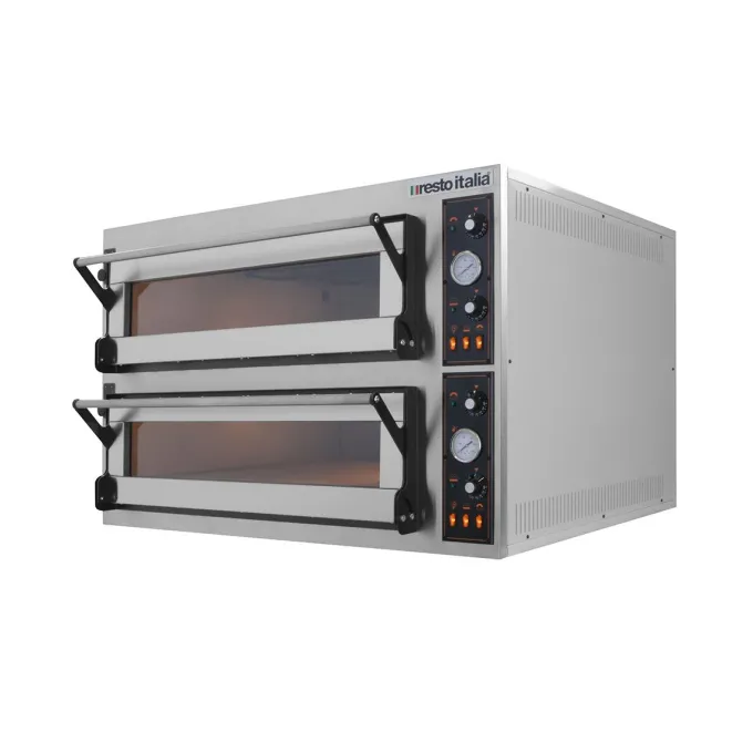 Four à pizza double électrique 12 pizzas - TR 20,4 kW - Resto Italia