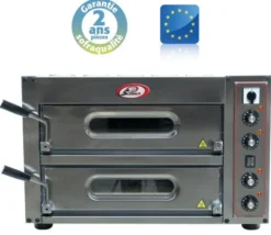 Four à pizza double électrique professionnel - P50-II - Sofraca
