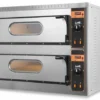 Four à pizza double électrique pour pizzeria - TL D Big 12,0 kW - Resto Italia