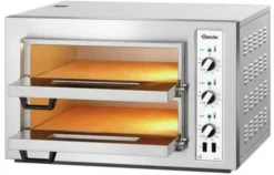 Four à Pizza Double Électrique 4 Pizzas Pro - NT 502 6,0 kW - Bartscher