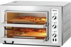 Four à Pizza Double Électrique 4 Pizzas Pro - NT 502 6,0 kW - Bartscher