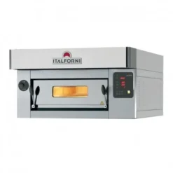 Four à Pizza Electrique Professionnel - 8 Pizza - Inox - ITALFORNI