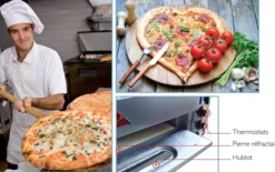 Four à pizza électrique - P50-I - 1 chambre - Sofraca