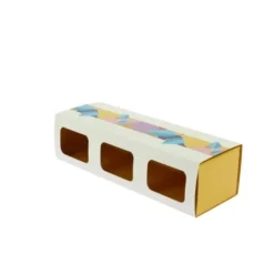 Fourreau carton 3 terrines Pictolia - Lot de 60 - Créapak
