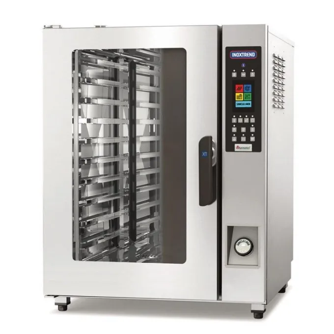 Four xt simply - Mixte à Injection Directe - Commandes Electroniques Programmables à Ecran Tactile - 12 kw - Inoxtrend