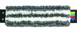 Frange El Paroll Microfibre Gris/Blanche 45Cm - Guialto