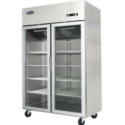 Frigo Professionnel Vitré 2 Portes - 900 Litres - Atosa