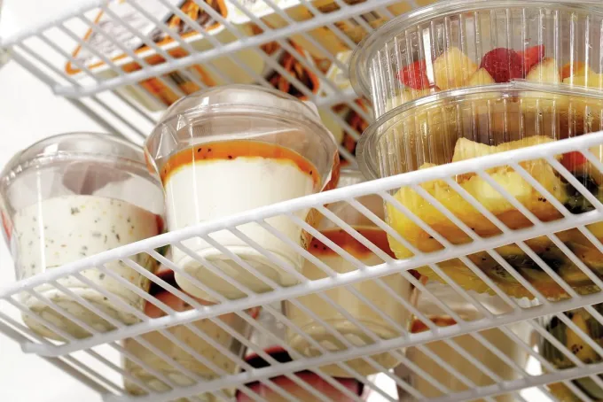 Frigo Vitrine à Poser - 86 Litres Blanc - Bartscher