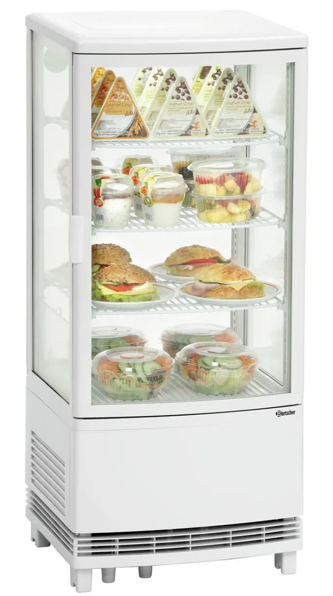 Frigo Vitrine à Poser - 86 Litres Blanc - Bartscher