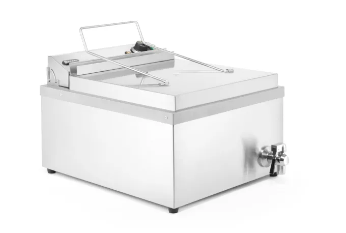 Friteuse à Beignets Professionnelle - Inox - 12 L - Hendi