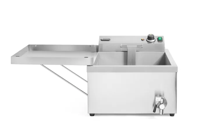 Friteuse à Beignets Professionnelle - Inox - 12 L - Hendi