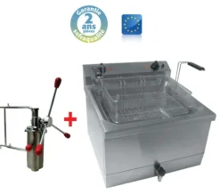 Friteuse à Churros 18L + Doseur à chichis - Sofraca