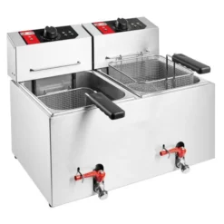 Friteuse de Table Electrique - 2 Cuves - 2 X 4600 V - Sofraca