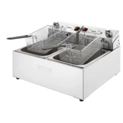 Friteuse Electrique Double avec Minuterie 2 x 5 Litres - Buffalo