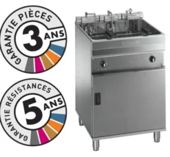 Friteuse Electrique sur Coffre - 25-28 litres - Valentine