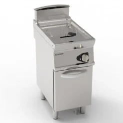 Friteuse Gaz avec Tuyères Traversant la Cuve - 13 Litres - Gamme 700 - Tecnoinox