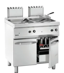 Friteuse à gaz - 700 mm - 2 x 23 Litres - 30 kW - Bartscher