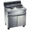 Friteuse gaz sur coffre - 2 bacs 20 litres chacun - 27.8 kW - Furnotel