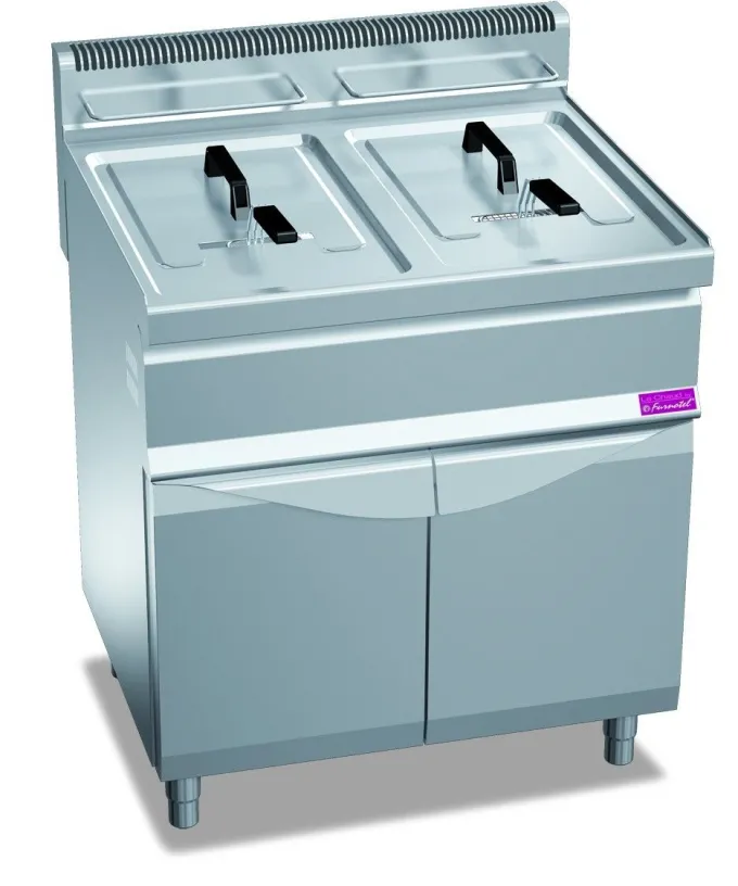Friteuse gaz sur coffre - 2 x 15 litres - 16500 W - Furnotel