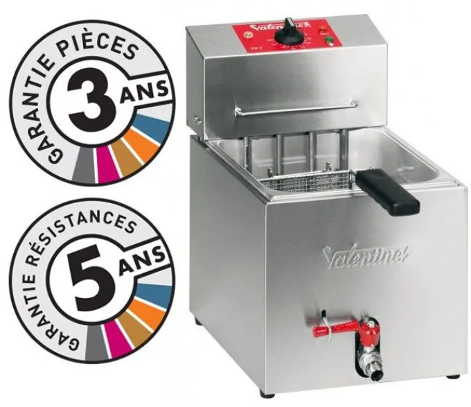 Friteuse électrique de table - 7 litres - Valentine - TF7T