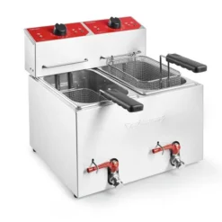 Friteuse électrique de table - 2x7 litres - Valentine - TF77M