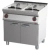 Friteuse électrique double 0,8 kW/l, 17+17 l avec soubassement 400 V FE 70/80 E - Redfox