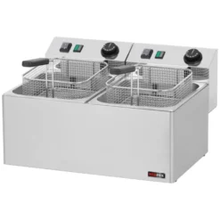 Friteuse Électrique Double - 2 x 8L - FE 77 E - Redfox