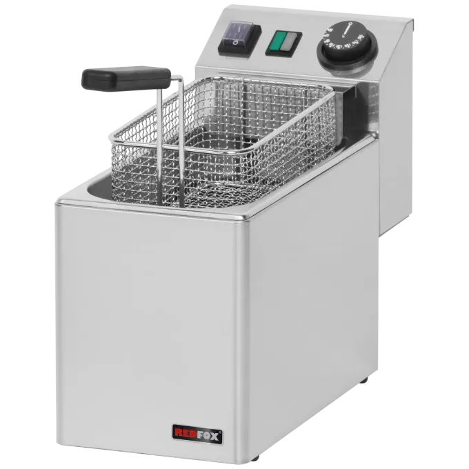 Friteuse électrique 0,42 kW/l, 5 l TOP 230 V - FE 04 E - Redfox