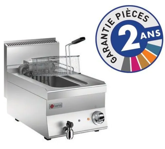 Friteuse électrique professionnelle 10 litres - Gamme 650 - Baron