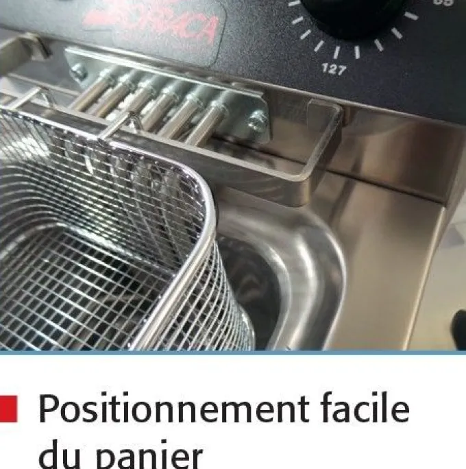 Friteuse électrique sur coffre - Super puissante - 9 Litres - Sofraca