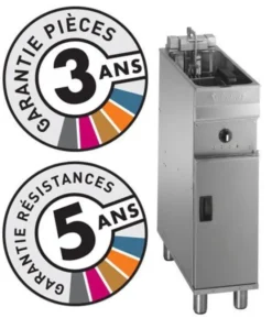 Friteuse électrique sur coffre - 9-10 litres - Valentine - EVO250