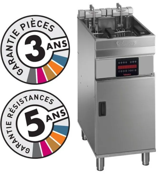 Friteuse électrique sur coffre - 15-18 litres - Valentine - EVOC400T
