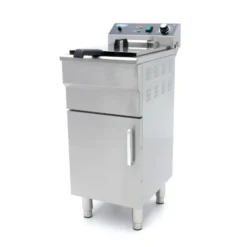 Friteuse - 16 L - 1 Panier - avec Robinet de Vidange et Support - 230 V - Maxima