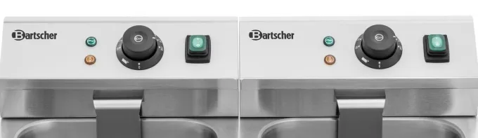 Friteuse à Poser Double IMBISS II - 2 x 8 Litres - Bartscher