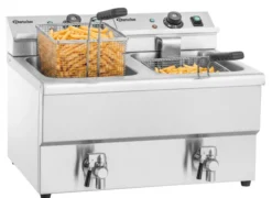 Friteuse à Poser Double IMBISS II - 2 x 8 Litres - Bartscher