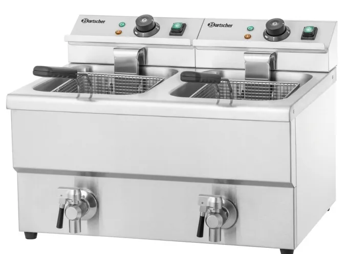 Friteuse à Poser Double IMBISS II - 2 x 8 Litres - Bartscher