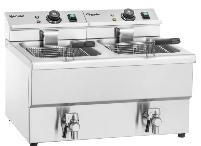 Friteuse à Poser Double IMBISS II - 2 x 8 Litres - Bartscher