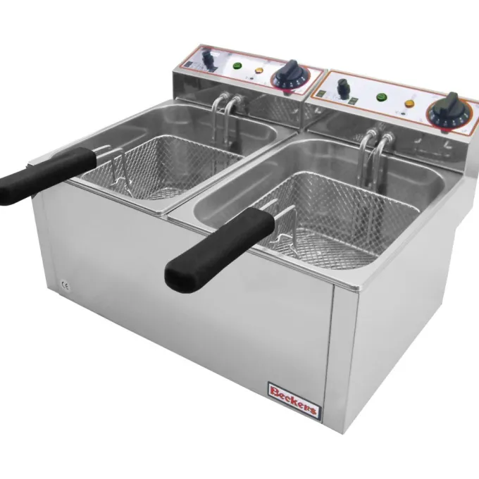 Friteuse professionnel électrique FR 6+6 LT - Beckers