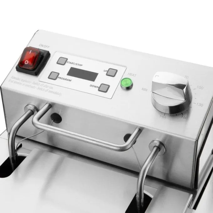 Friteuse Professionnelle Electrique à Poser avec Minuterie 5 Litres - Buffalo