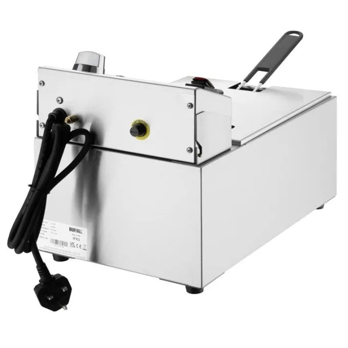 Friteuse Professionnelle Electrique à Poser avec Minuterie 5 Litres - Buffalo